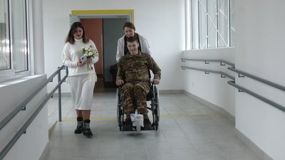 Весілля у госпіталі 1 лютого 2024 року Весілля у госпіталі 1 лютого 2024 року