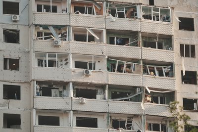 Одеська у Харкові після обстрілу