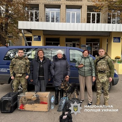 З Куп'янська евакуювали подружжя та їхніх улюбленців — трьох котів і собаку З Куп'янська евакуювали подружжя та їхніх улюбленців — трьох котів і собаку