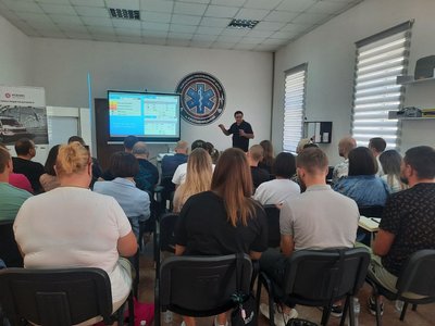 Дводенний тренінг для парамедиків Кіровоградщини. 5 вересня 2025 рік Дводенний тренінг для парамедиків Кіровоградщини. 5 вересня 2025 рік