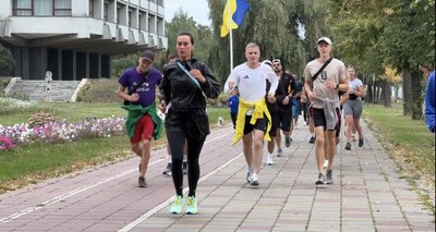 У Сумах відбувся забіг до Дня міста У Сумах відбувся забіг до Дня міста