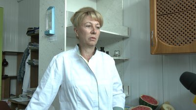 Перевірка якості баштанних культур на ринку в Житомирі