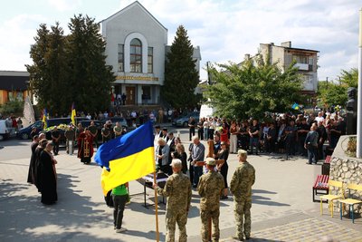 На Тернопільщині, в останню дорогу, попрощалися, військовий, Володимир Гуменюк, 18 вересня На Тернопільщині, в останню дорогу, попрощалися, військовий, Володимир Гуменюк, 18 вересня