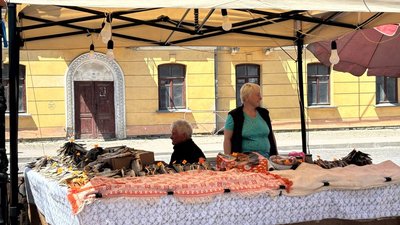Рибна продукція була також представлена на ярмарку Рибна продукція була також представлена на ярмарку