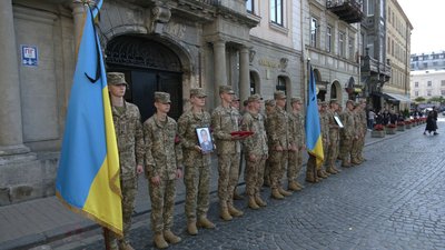 Львів 6 липня попрощався з воїнами Андрієм Гудимою та Василем Кардашем Львів 6 липня попрощався з воїнами Андрієм Гудимою та Василем Кардашем