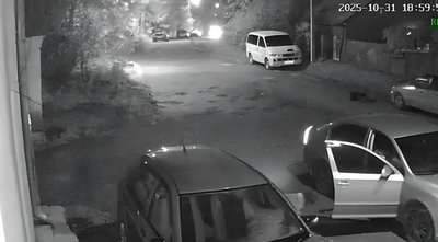 Скріншот з камери відеоспостереження, коли ймовірно отруїли двох собак у Чернівцях Скріншот з камери відеоспостереження, коли ймовірно отруїли двох собак у Чернівцях