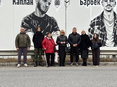 «Були професійними бійцями та цвітом нашої нації»: біля Полтави створили мурал загиблим воїнам «Були професійними бійцями та цвітом нашої нації»: біля Полтави створили мурал загиблим воїнам