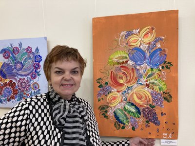 Херсонщина, виставка, живопис, переселенці, "Вернісаж моє мрії", Одеса, Інна Потєряйко Херсонщина, виставка, живопис, переселенці, "Вернісаж моє мрії", Одеса, Інна Потєряйко