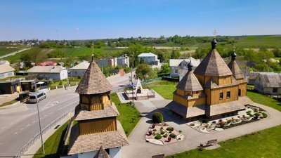 Храм, церква, дерев'яна церква