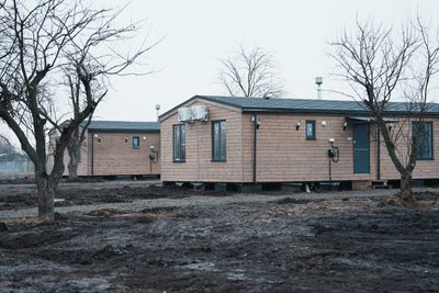 Як живуть у модульному містечку на Сумщині переселенці з Донеччини Як живуть у модульному містечку на Сумщині переселенці з Донеччини
