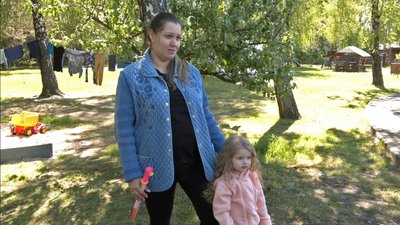 Евакуйовані на Волинь переселенці з Донеччини оселилися на базі відпочинку Евакуйовані на Волинь переселенці з Донеччини оселилися на базі відпочинку