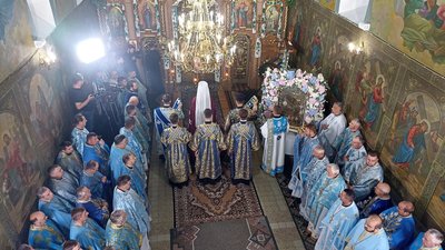 Божественна літургія, Епіфаній, ПЦУ, Тернопіль Божественна літургія, Епіфаній, ПЦУ, Тернопіль