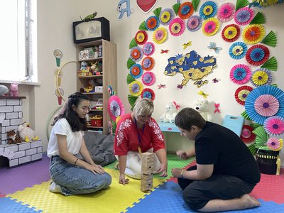 У полтавському центрі підтримки переселенців проводять заходи, присвячені Дню Незалежності