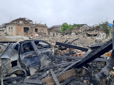 На Хмельниччині унаслідок російської атаки 25 травня пошкоджено майже 40 приватних будинків На Хмельниччині унаслідок російської атаки 25 травня пошкоджено майже 40 приватних будинків