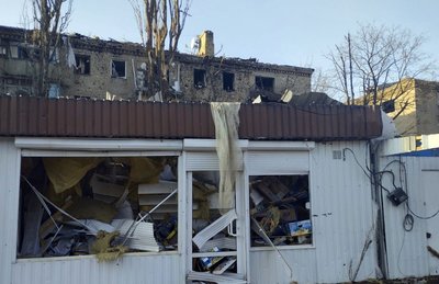 Наслідки обстрілів Донеччини 4 березня. Фото: сайт поліції Донеччини Наслідки обстрілів Донеччини 4 березня. Фото: сайт поліції Донеччини
