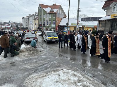 Олександр Черненко, ЗСУ, похорон, прощання із бійцем, 13 лютого 2026, Тернопіль
