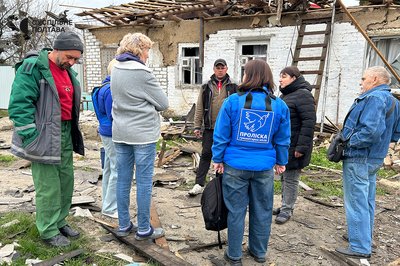 Обстріл Глобинської громади на Полтавщині: фоторепортаж Обстріл Глобинської громади на Полтавщині: фоторепортаж