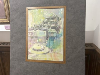 На Рівненщині презентували першу в Україні виставку картин про інженерні війська На Рівненщині презентували першу в Україні виставку картин про інженерні війська