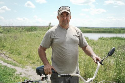 Житель Печенігів Андрій Моргун, 5 червня 2026 року Житель Печенігів Андрій Моргун, 5 червня 2026 року