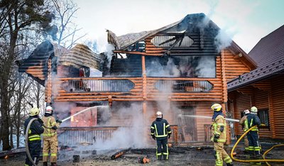 Пожежі будинку у селі Грушівка, 1 січня Пожежі будинку у селі Грушівка, 1 січня
