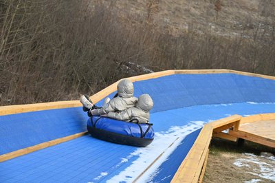 На Житомирщині відкрили тюбінг гірку, створену в рамках програми "Власна справа"
