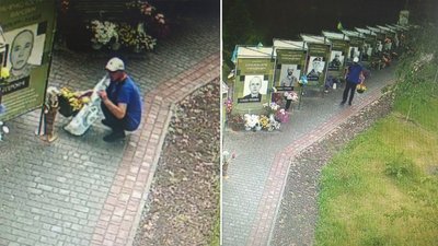 Крадіжка квітів з Алеї пам'яті в Олександрії. Затримали двох підозрюваних Крадіжка квітів з Алеї пам'яті в Олександрії. Затримали двох підозрюваних