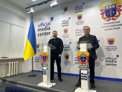 В'ячеслав Негода, Сергій Зюбаненко, брифінг В'ячеслав Негода, Сергій Зюбаненко, брифінг