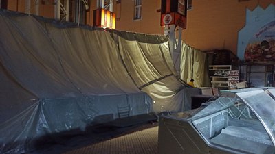 Ремонт чи реконструкція: на Бесарабському ринку у центрі Києва — будівельні роботи Ремонт чи реконструкція: на Бесарабському ринку у центрі Києва — будівельні роботи