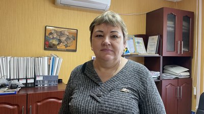 Місцева жителька Людмила Радзівіло Місцева жителька Людмила Радзівіло