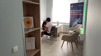 Вигляд одного із кабінетів у просторі для ветеранів