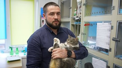Оборонець після демобілізації відкрив ветеринарну клініку на Вінниччині Оборонець після демобілізації відкрив ветеринарну клініку на Вінниччині