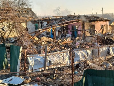Уражений росіянами будинок у Липчанівці Куньєвської громади Уражений росіянами будинок у Липчанівці Куньєвської громади