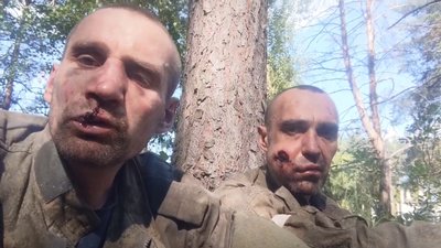 Brothers Yevgeny and Igor Valetov, the servicemen of the 1009th regiment of the 6th army Brothers Yevgeny and Igor Valetov, the servicemen of the 1009th regiment of the 6th army
