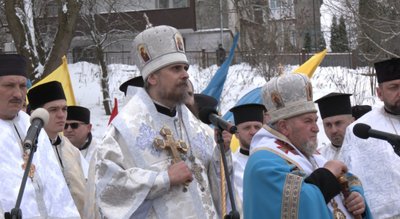 Водосвяття у Тернополі на Водохреще, 6 січеня 2026 року