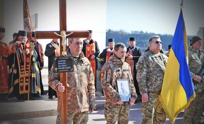Похорон бійця, Микола Цюпак, прощання із бійцем, Чортківська міська рада Похорон бійця, Микола Цюпак, прощання із бійцем, Чортківська міська рада