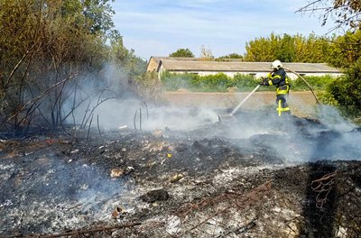 "Вогонь із трави перекинувся на будівлю" — на Черкащині за добу сталися 16 пожеж "Вогонь із трави перекинувся на будівлю" — на Черкащині за добу сталися 16 пожеж