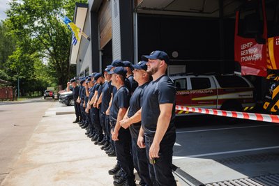 У Солотвинській громаді на Закарпатті відкрили пожежну станцію У Солотвинській громаді на Закарпатті відкрили пожежну станцію
