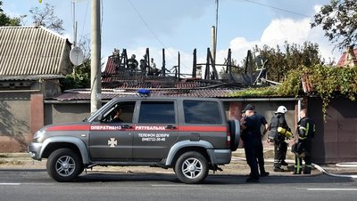 Пожежа в Одеському районі: одну людину госпіталізували Пожежа в Одеському районі: одну людину госпіталізували