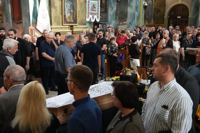 Віктор Анушкевичус, прощання, похорон, люди, Івано-Франківськ Віктор Анушкевичус, прощання, похорон, люди, Івано-Франківськ