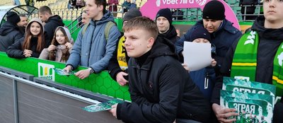 Житомирський ФК "Полісся" провів для вболівальників відкрите тренування команди Житомирський ФК "Полісся" провів для вболівальників відкрите тренування команди