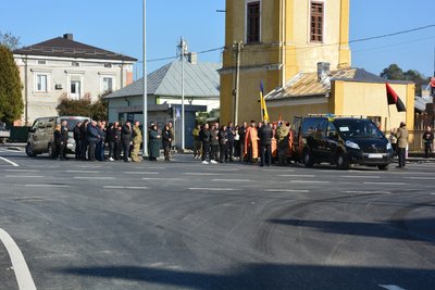 Прощання з воїном Павлом Рибаком, Тернопільщина, жовтень 2024 Прощання з воїном Павлом Рибаком, Тернопільщина, жовтень 2024