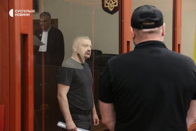 Заступник начальника поліції Житомирської області Ілля Гулеватий у Печерському райсуді Києва, 21 травня 2026 року
