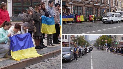 У Кропивницькому попрощалися з військовими Олександром Глущенком та Сергієм Рибачуком У Кропивницькому попрощалися з військовими Олександром Глущенком та Сергієм Рибачуком