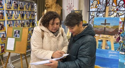 Виставка бійця-ветерана Володимира Семанишина, Тернопіль, листопад 2024 Виставка бійця-ветерана Володимира Семанишина, Тернопіль, листопад 2024