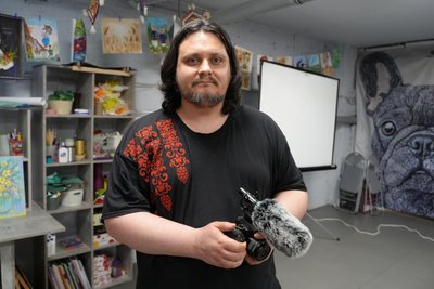 Херсонщина, виставка, мальопис "Стіни", Устин Данчук Херсонщина, виставка, мальопис "Стіни", Устин Данчук