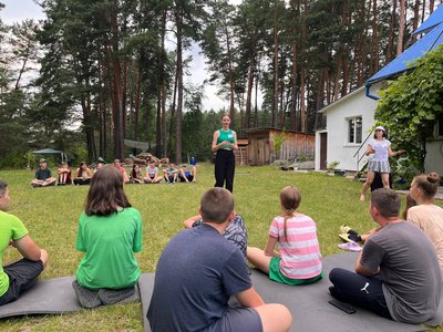 Дитячий табір, "Вірля", Софія Шафранська Дитячий табір, "Вірля", Софія Шафранська