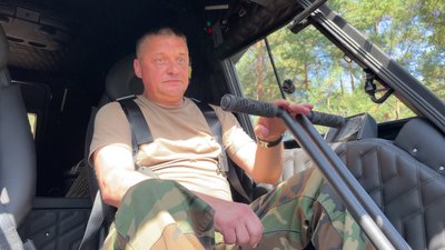 Болотохід для бійців, які обороняють північний кордон Рівненщини