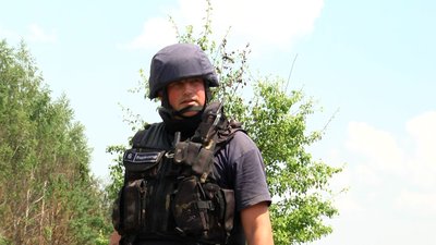 Пам'яті загиблого на Херсонщині сапера-водія Сергія Курінного із Житомира Пам'яті загиблого на Херсонщині сапера-водія Сергія Курінного із Житомира