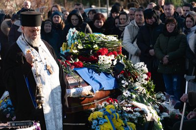 В Ужгороді попрощалися із полеглим захисником Михайлом Шуляковським