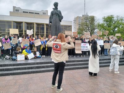 У Луцьку відбулася акція проти нового Цивільного кодексу У Луцьку відбулася акція проти нового Цивільного кодексу